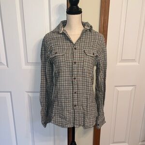 Mossimo Supply Co Plaid Fleece Button-Up